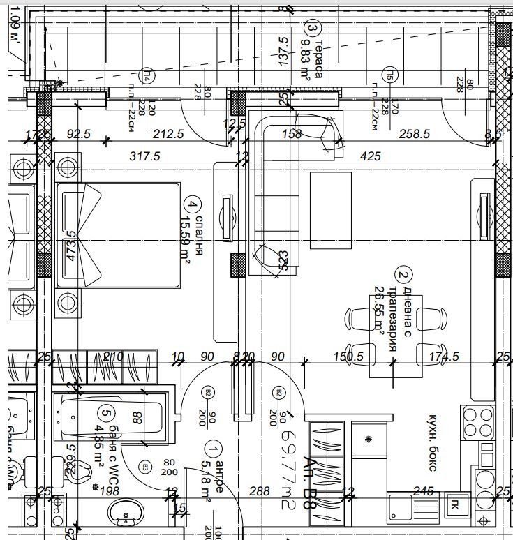 Продава 2-СТАЕН, гр. София, Манастирски ливади, снимка 8 - Aпартаменти - 47302159