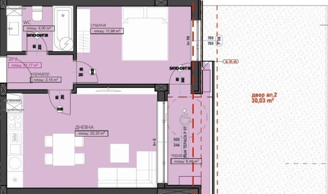 À venda  1 quarto Stara Zagora , Jeleznik - centar , 86 m² | 79221808 - imagem [4]