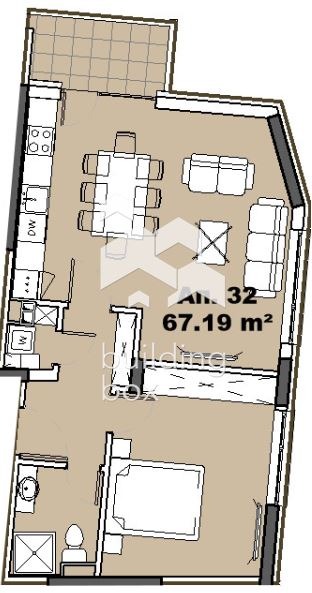 En venta  1 dormitorio Sofia , Karpuzitsa , 80 metros cuadrados | 38645083 - imagen [12]