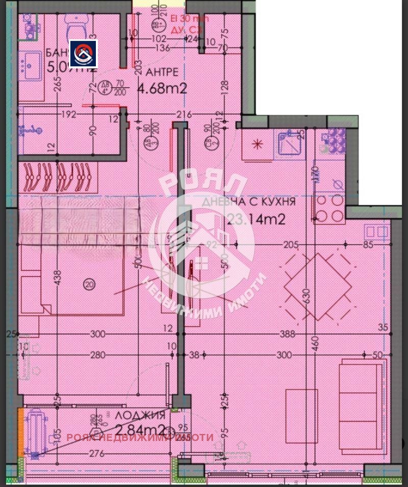 Satılık  1 yatak odası Plovdiv , Trakiya , 72 metrekare | 32266552 - görüntü [8]