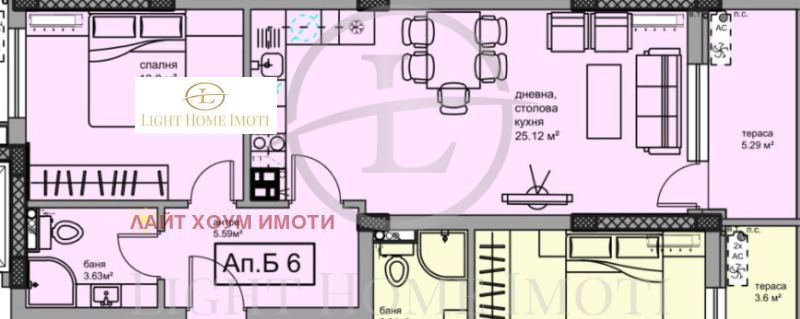Satılık  1 yatak odası Plovdiv , Kyuçuk Parij , 74 metrekare | 67236905 - görüntü [3]