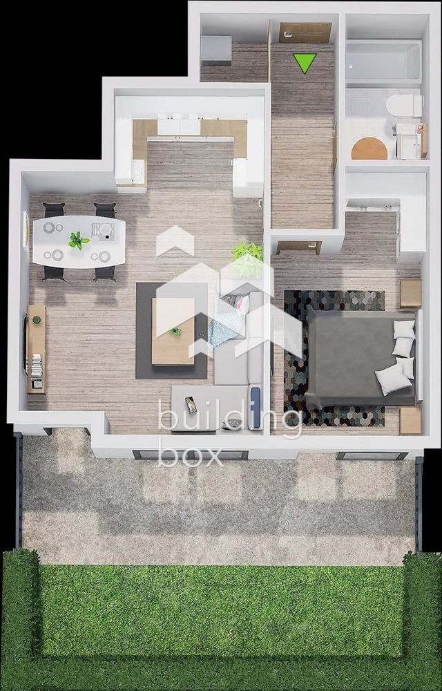 Продава 2-СТАЕН, гр. Пловдив, Христо Смирненски, снимка 3 - Апартаменти - 54136515