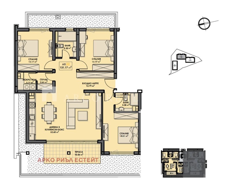 Продаја  3 спаваће собе Софија , Бистрица , 146 м2 | 16872250 - слика [2]