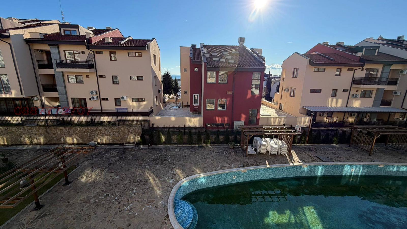 Продава 1-СТАЕН, гр. Свети Влас, област Бургас, снимка 6 - Апартаменти - 53744415