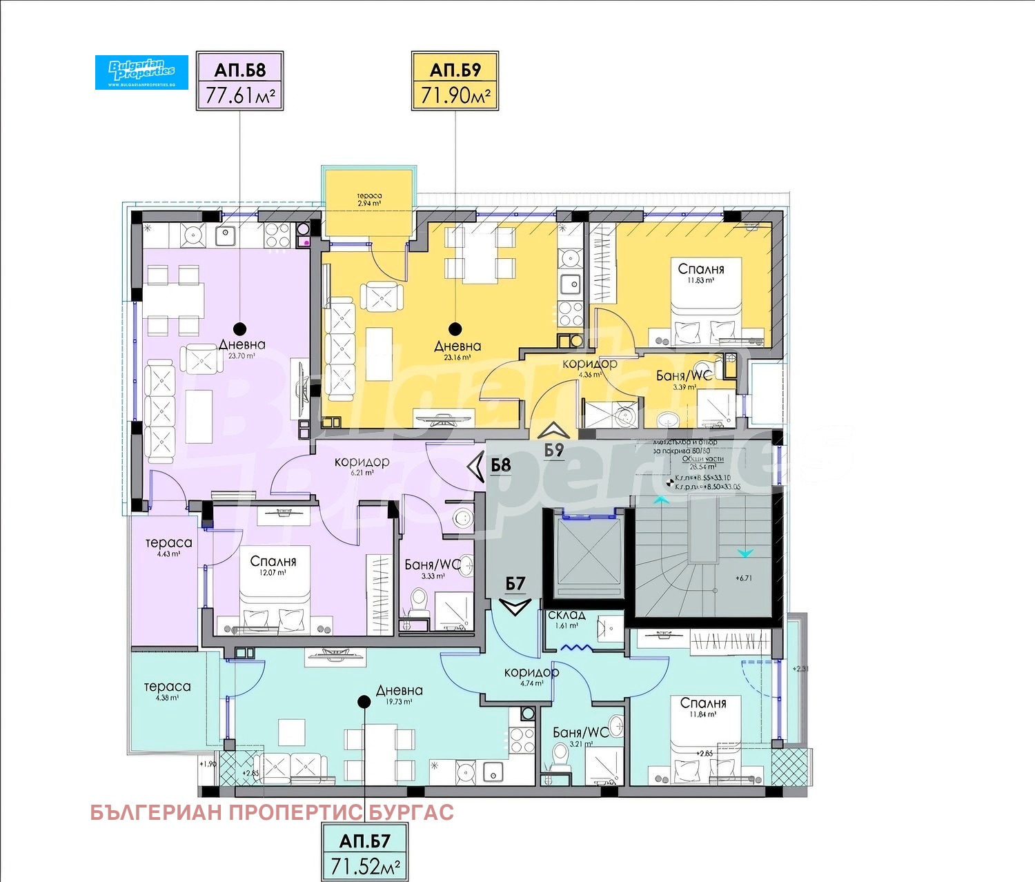 Продава 1-СТАЕН, гр. Бургас, Сарафово, снимка 4 - Апартаменти - 55551561