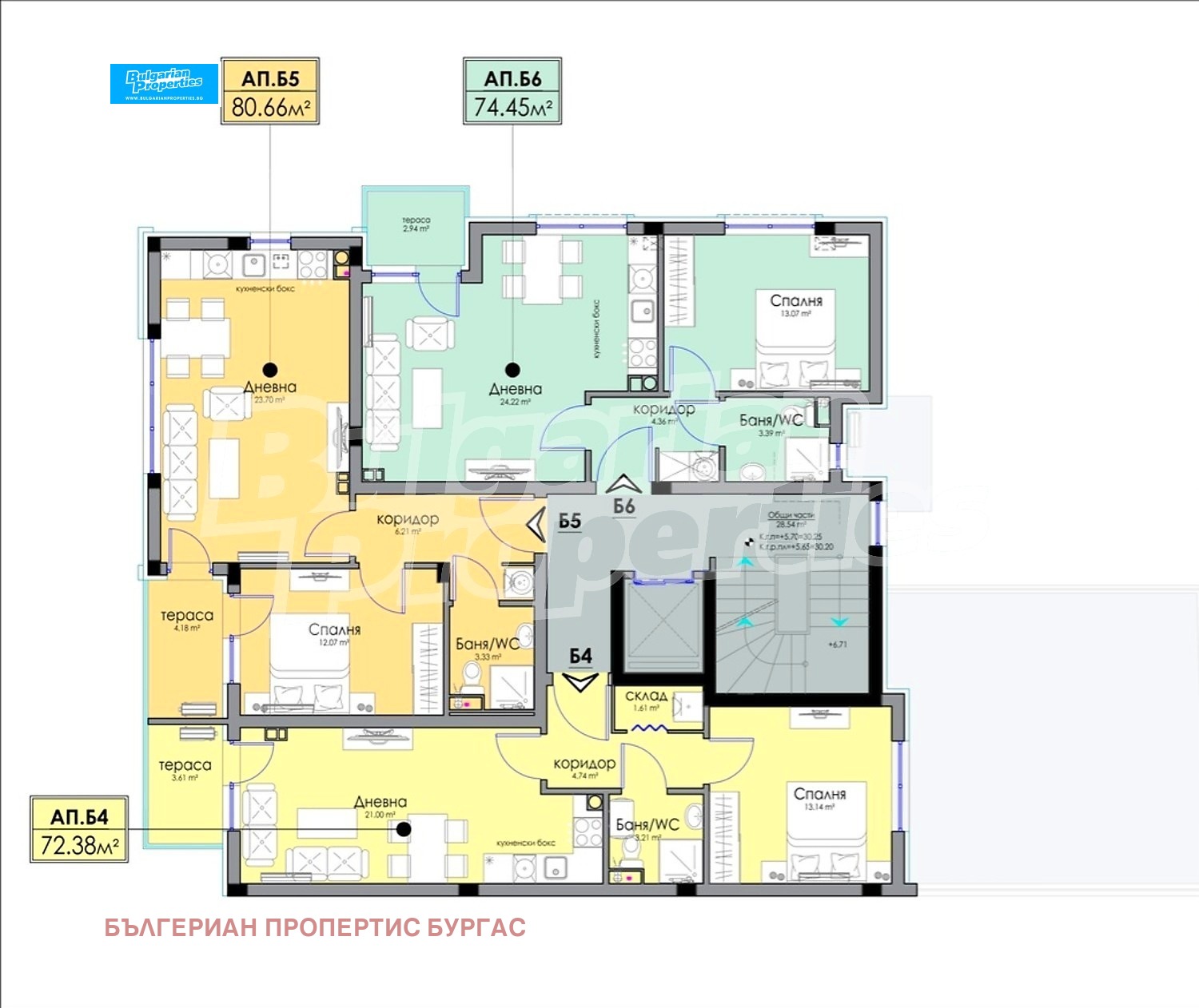 Продава 1-СТАЕН, гр. Бургас, Сарафово, снимка 8 - Апартаменти - 55551561