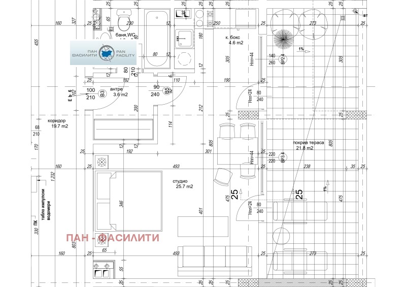 En venta  Estudio Sofia , Simeonovo , 85 metros cuadrados | 62568401 - imagen [2]