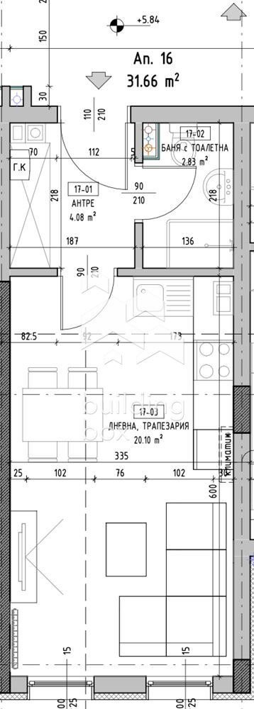 Продава 1-СТАЕН, гр. София, Малинова долина, снимка 7 - Апартаменти - 55651865