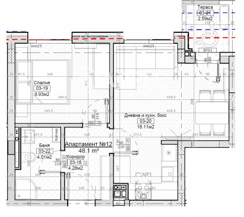 Продава 2-СТАЕН, гр. София, област София-град, снимка 2 - Апартаменти - 53603223