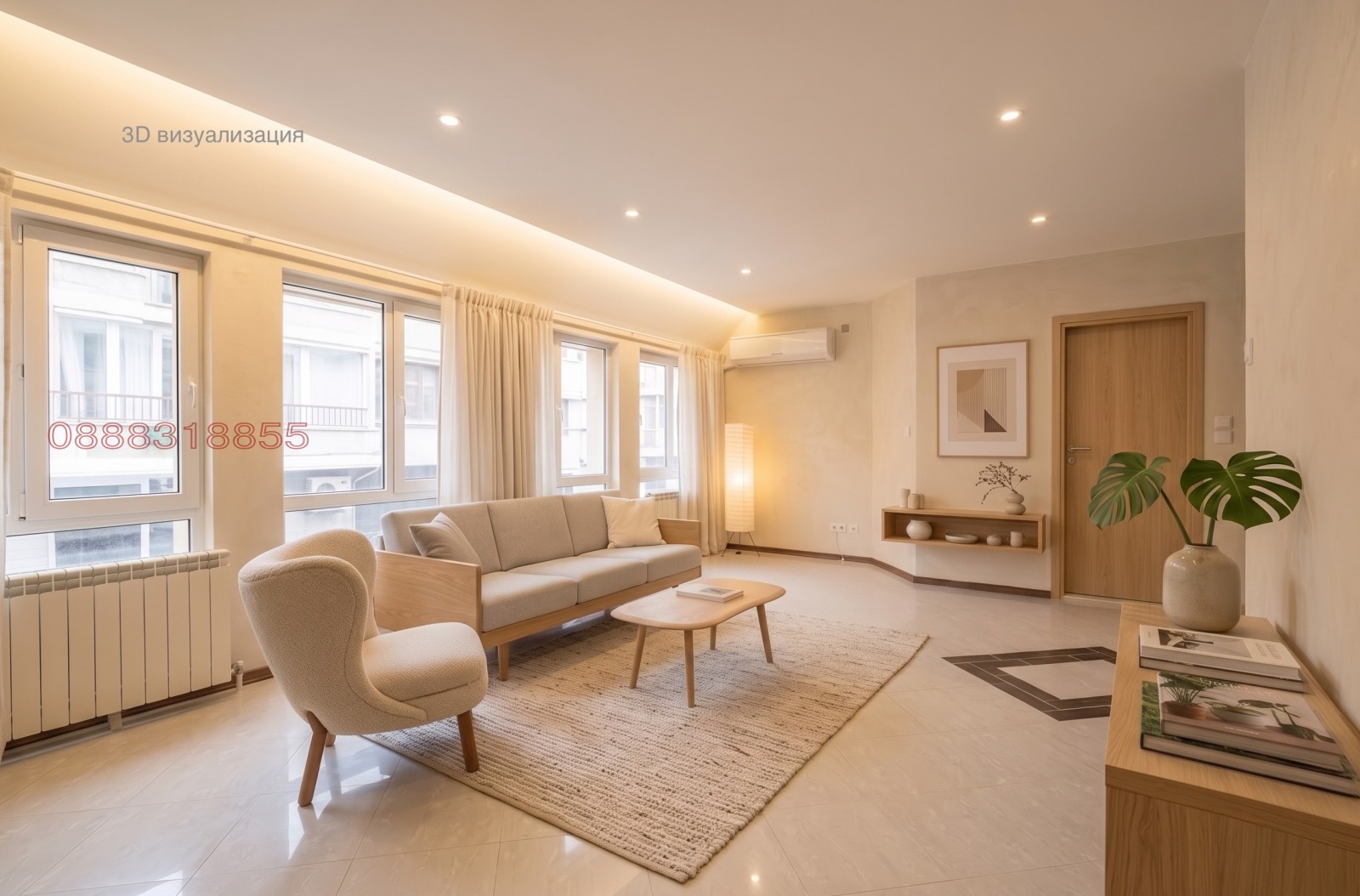 Продава 3-СТАЕН, гр. София, Лозенец, снимка 3 - Апартаменти - 55920228