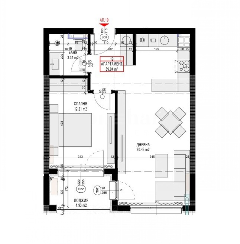 Te koop  1 slaapkamer Sofia , Malinova dolina , 74 m² | 32179806 - afbeelding [4]