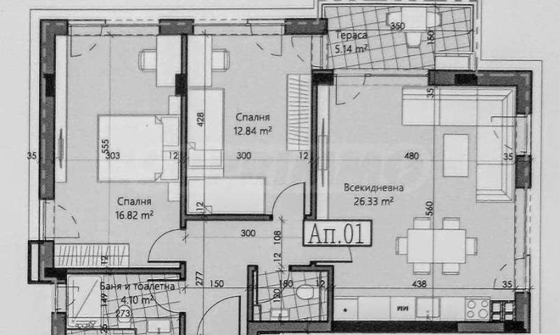 Продава 3-СТАЕН, гр. Пловдив, Христо Смирненски, снимка 5 - Aпартаменти - 47433530