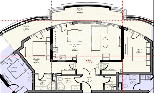 Продава 3-СТАЕН, гр. Поморие, област Бургас, снимка 1 - Aпартаменти - 48844540