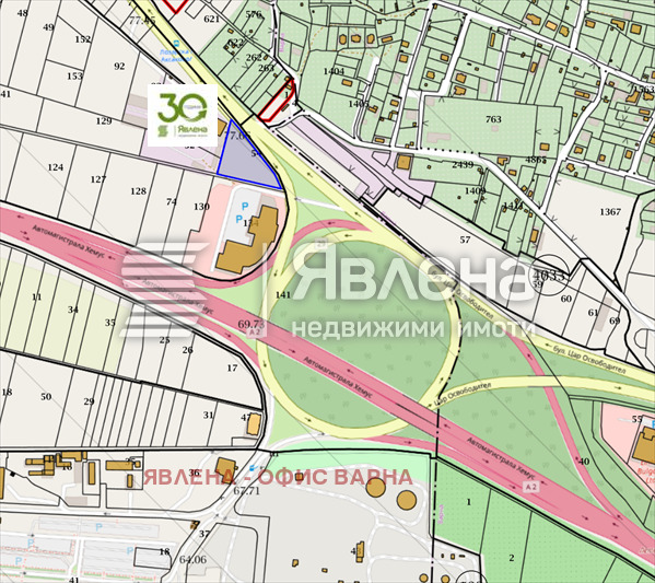 Продава ПАРЦЕЛ, гр. Варна, Летище, снимка 2 - Парцели - 53345998