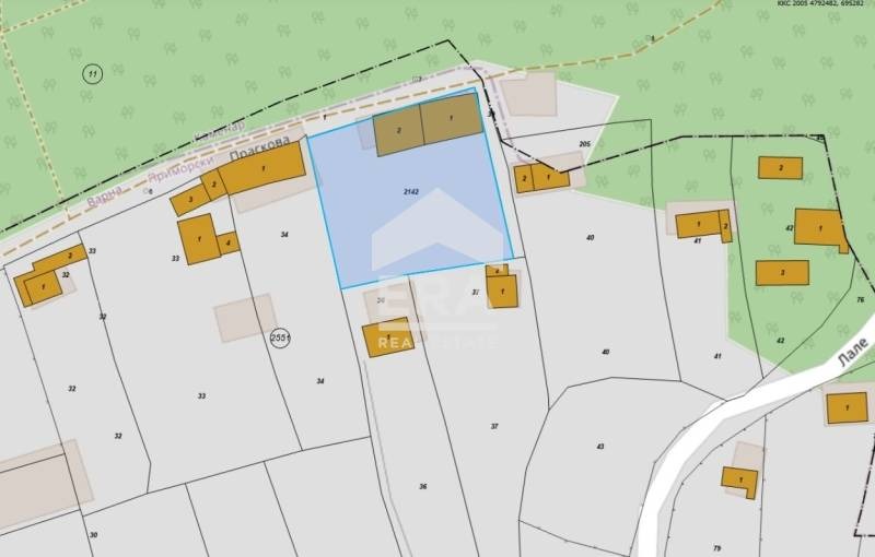 Продава ПАРЦЕЛ, гр. Варна, Изгрев, снимка 12 - Парцели - 54777844