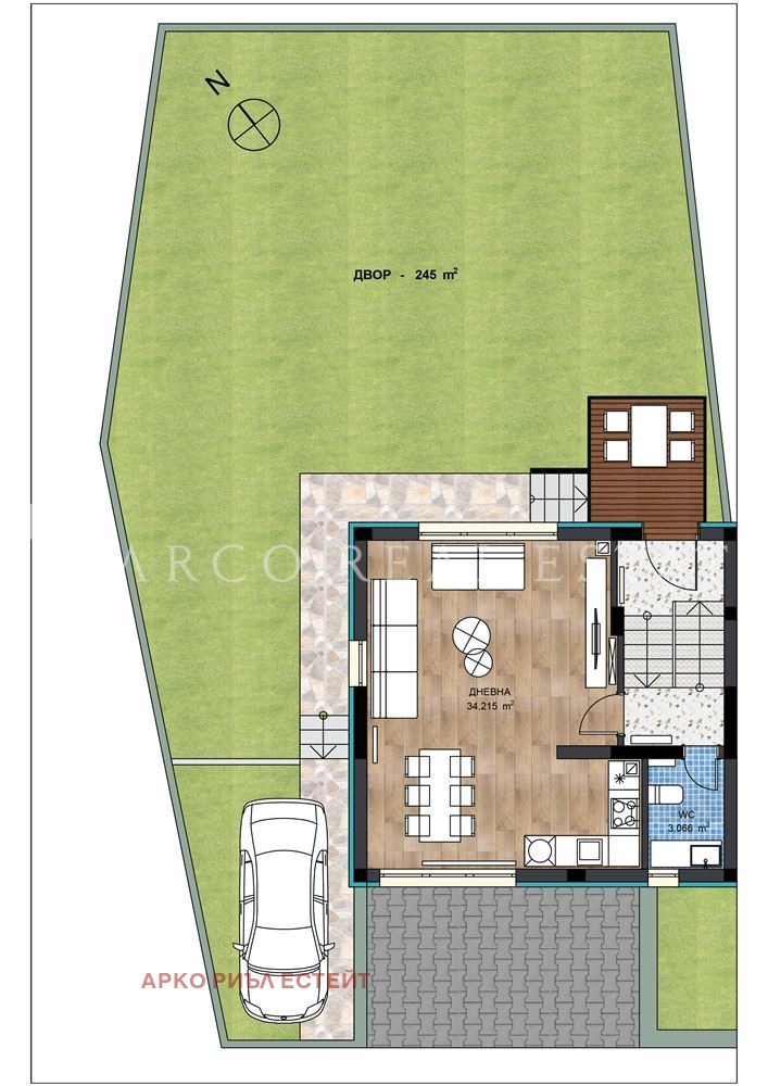 Продава КЪЩА, гр. София, Горна баня, снимка 9 - Къщи - 53507880