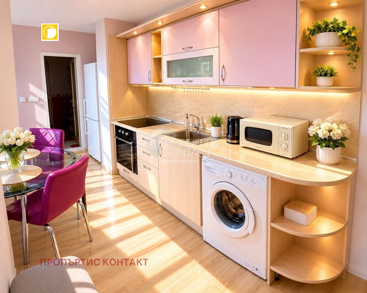 Продава 2-СТАЕН, гр. Свети Влас, област Бургас, снимка 6 - Апартаменти - 54975167