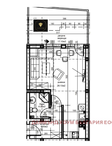 Продава 1-СТАЕН, гр. Пловдив, Южен, снимка 2 - Апартаменти - 50805485
