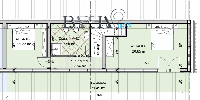 Продава МЕЗОНЕТ, гр. Варна, Цветен квартал, снимка 5 - Апартаменти - 52625132