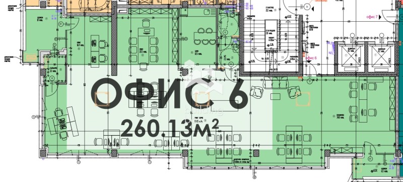 Προς πώληση  Γραφείο Βαρνα , Τροτσεβο , 289 τ.μ | 99443854 - εικόνα [2]