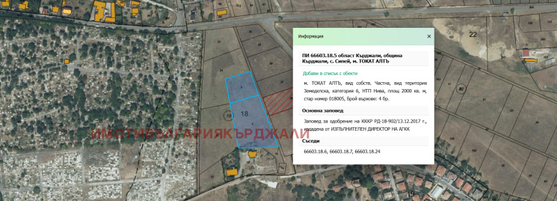 Na prodej  Přistát oblast Kardžali , Sipej , 7000 dka | 67026881