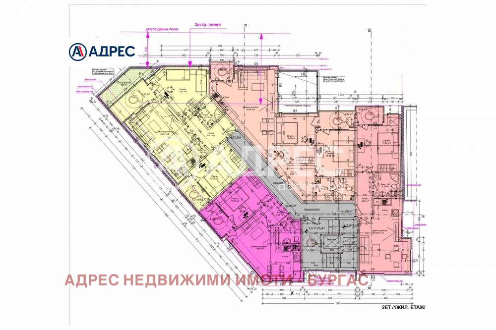 Продава 3-СТАЕН, гр. Бургас, Зорница, снимка 4 - Апартаменти - 53783081