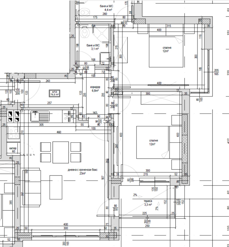 Продава 3-СТАЕН, гр. Варна, Виница, снимка 3 - Апартаменти - 52983066
