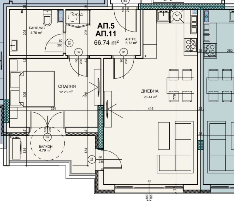 For Sale  1 bedroom Sofia , Gorna banya , 74 sq.m | 57494167 - image [2]