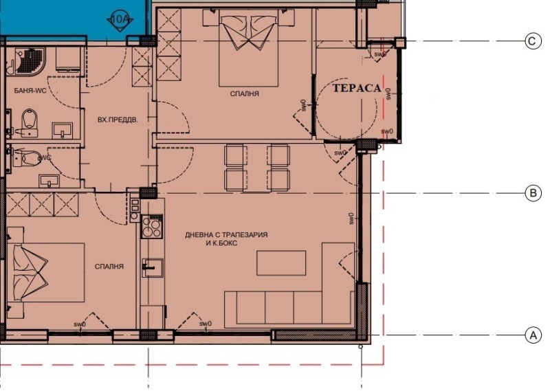 À venda  2 quartos Targovichtche , Zapad 3 , 88 m² | 97783896 - imagem [6]