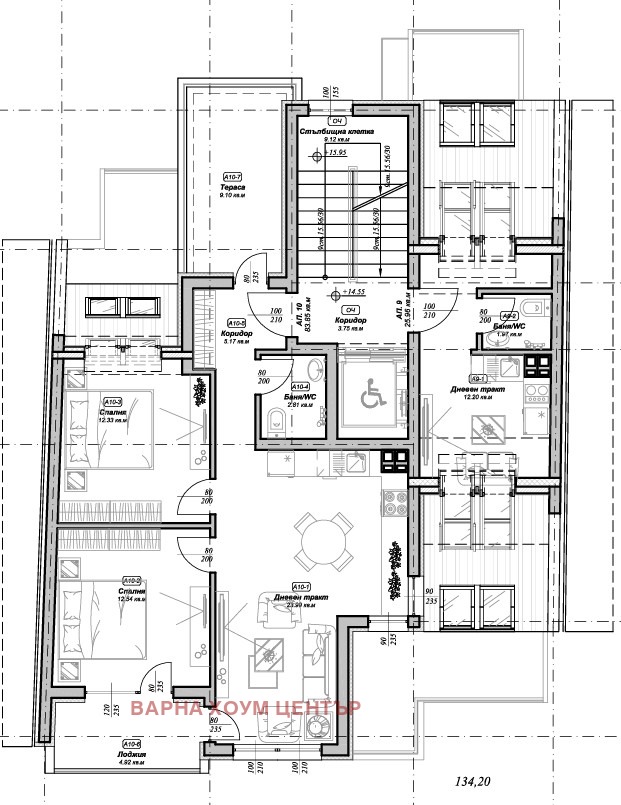 Te koop  2 slaapkamers Varna , Zimno kino Trakija , 91 m² | 93664263 - afbeelding [3]