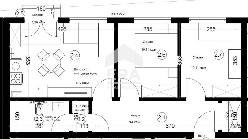 Продава 3-СТАЕН, гр. Варна, Кайсиева градина, снимка 11 - Апартаменти - 52385182
