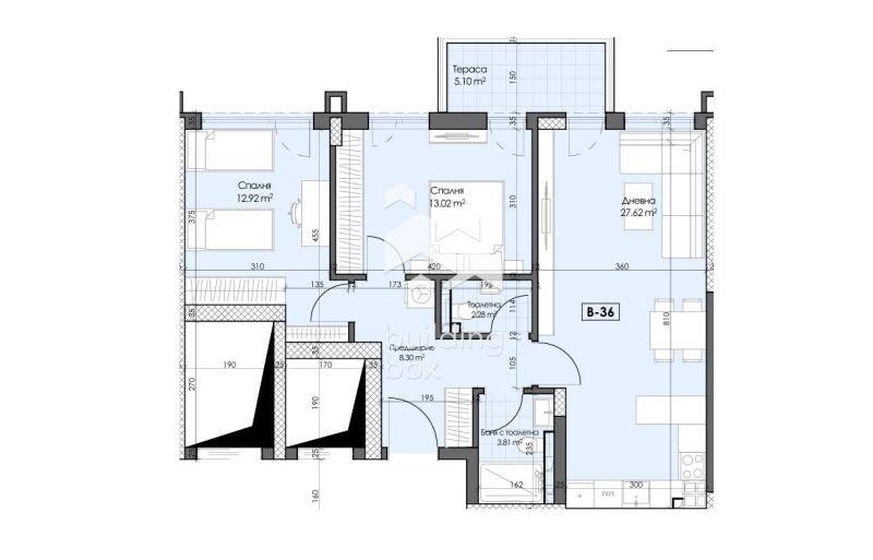 Продава 3-СТАЕН, гр. Пловдив, Гагарин, снимка 4 - Апартаменти - 52973406