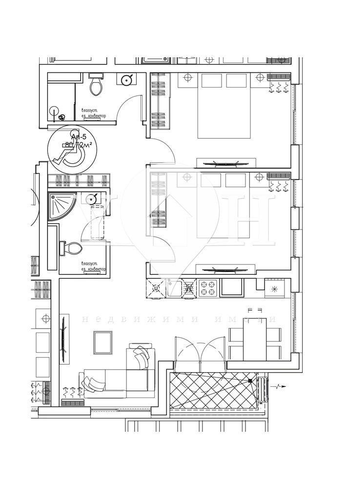 Продава 3-СТАЕН, гр. София, Овча купел 1, снимка 3 - Апартаменти - 53105152