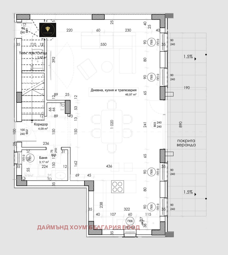 Продава КЪЩА, с. Марково, област Пловдив, снимка 2 - Къщи - 49300691