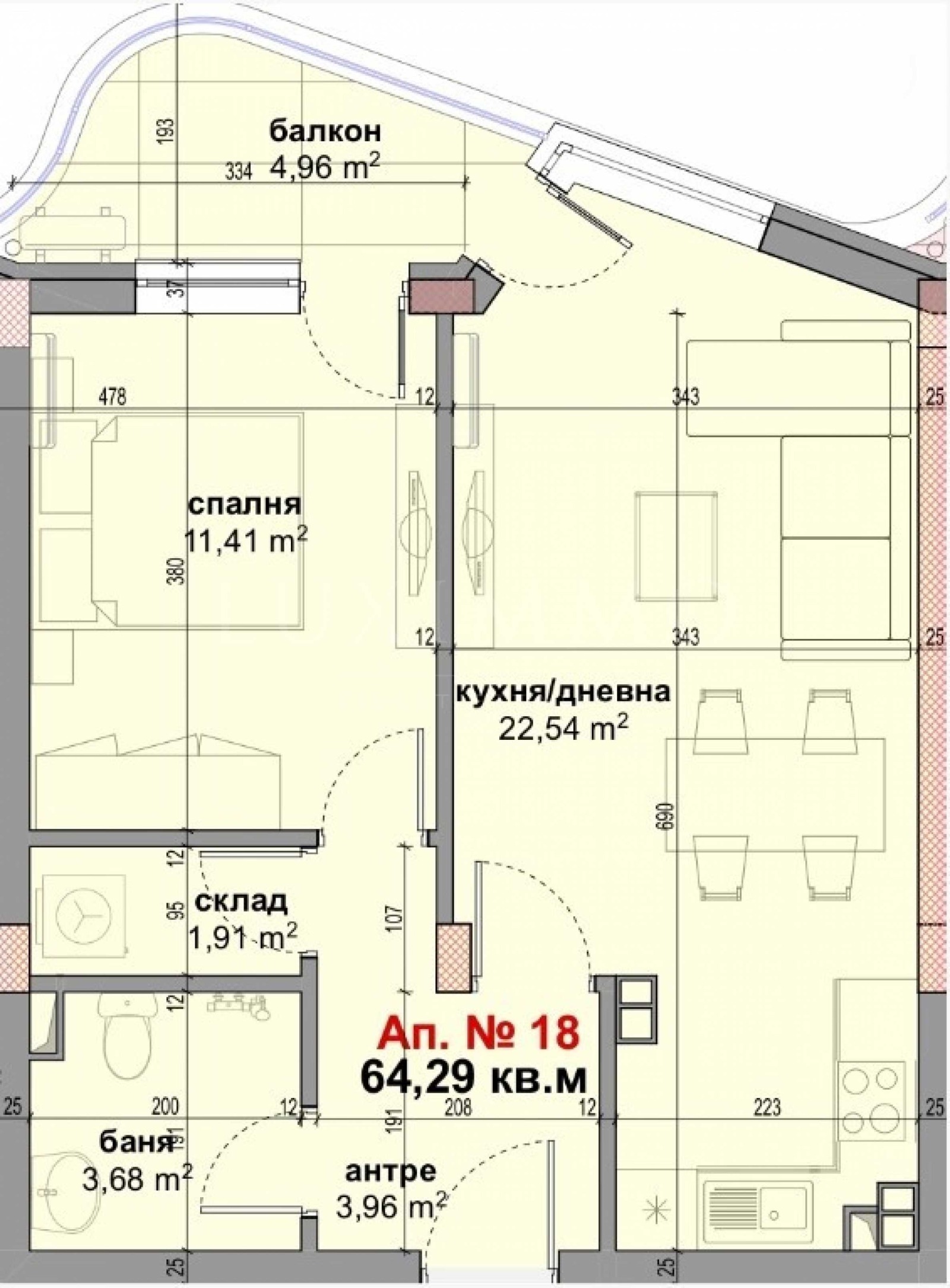 Продава 2-СТАЕН, гр. Приморско, област Бургас, снимка 2 - Апартаменти - 55843101