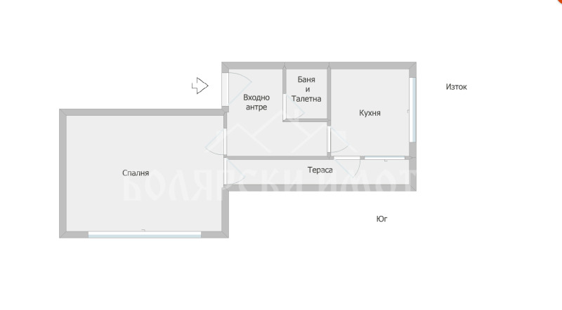 Til salgs  1 soverom Veliko Tarnovo , Tsentar , 51 kvm | 12658003