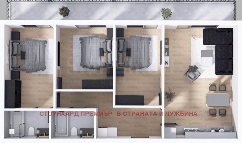 Продава  4-стаен град Пловдив , Христо Смирненски , 133 кв.м | 24637337 - изображение [10]
