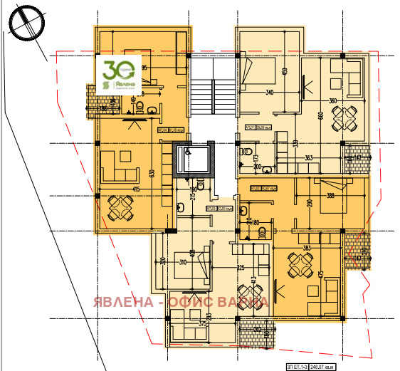 In vendita  1 camera da letto Varna , Vladislav Varnenchik 1 , 74 mq | 94403347 - Immagine [2]