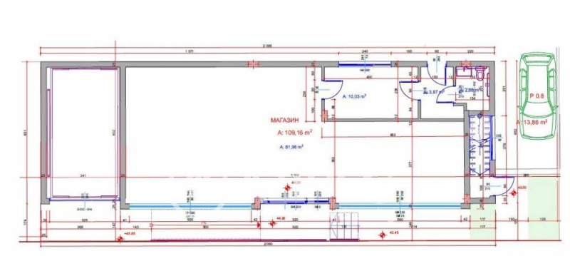 Продава МАГАЗИН, гр. Бургас, област Бургас, снимка 3 - Магазини - 53007016