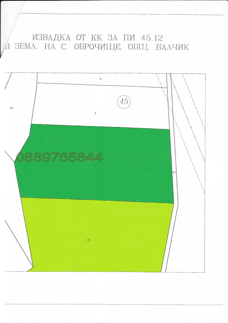 Продава ПАРЦЕЛ, с. Оброчище, област Добрич, снимка 8 - Парцели - 52782311