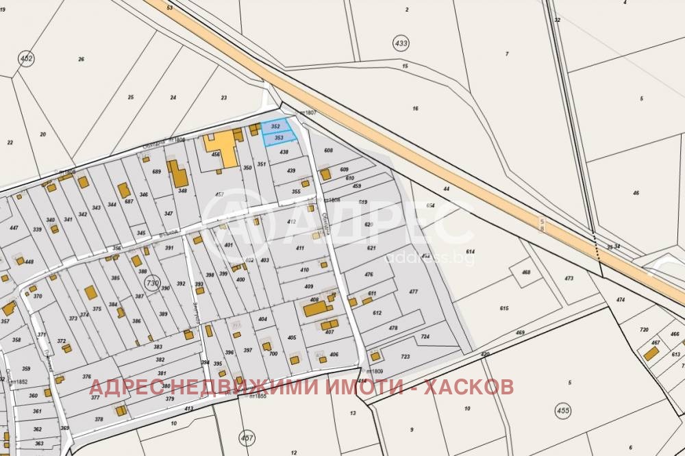 Продава ПАРЦЕЛ, гр. Хасково, в.з. Хасково