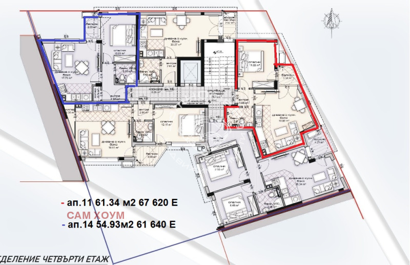 En venta  1 dormitorio Varna , Vladislav Varnenchik 1 , 55 metros cuadrados | 78173591 - imagen [2]