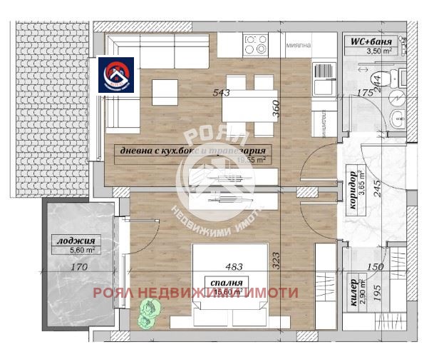 Te koop  1 slaapkamer Plovdiv , Belomorski , 64 m² | 77516716 - afbeelding [5]