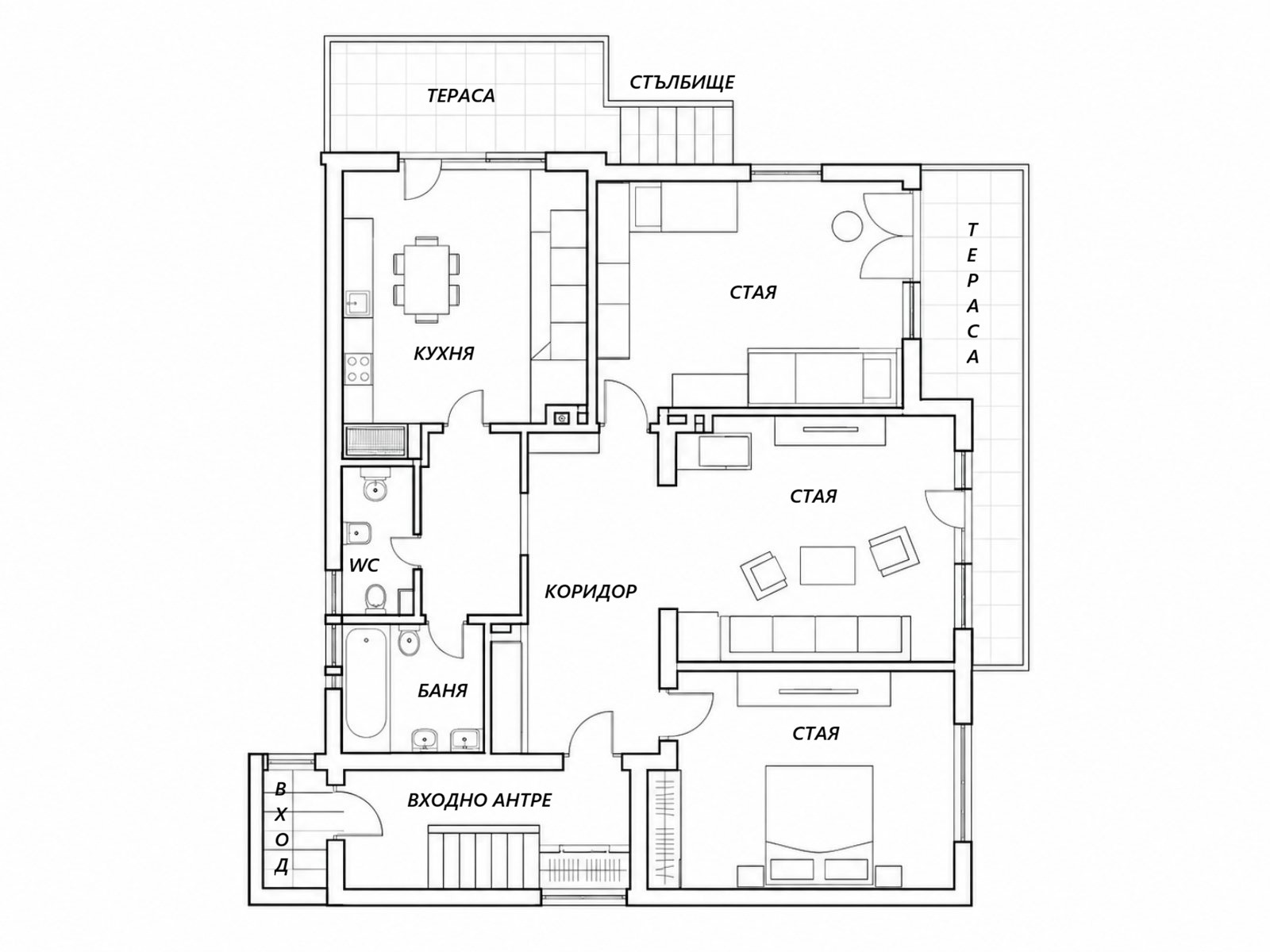Продава 3-СТАЕН, гр. София, Горна баня