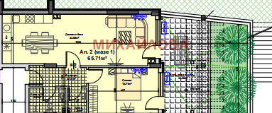 Продава  2-стаен град Стара Загора , Железник - център , 82 кв.м | 22855043 - изображение [2]