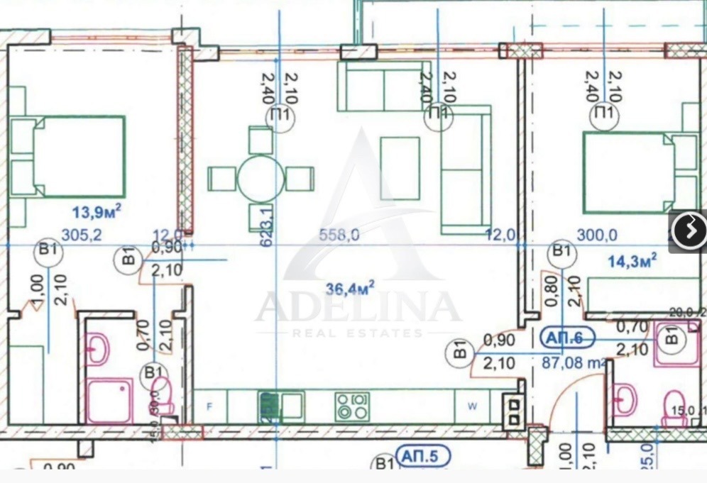 Продава 3-СТАЕН, гр. Костинброд, област София област, снимка 13 - Апартаменти - 54150920