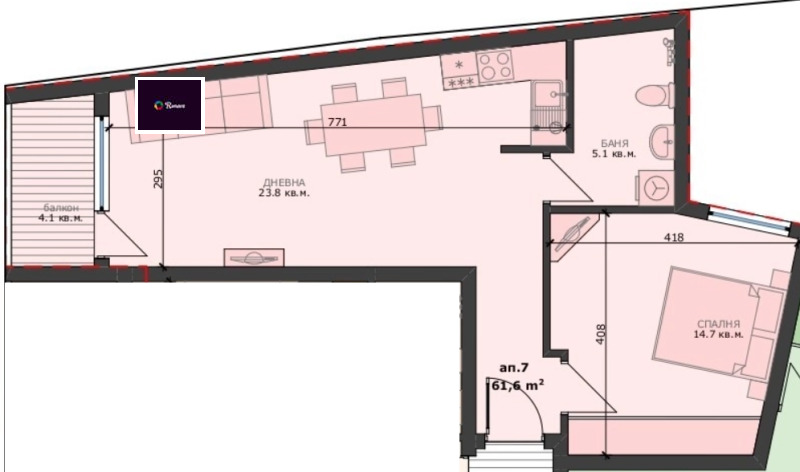 Продава 2-СТАЕН в град Варна, Погреби - 73 кв.м / 108 000 € » 211 229.64 лв., РОНЕВА