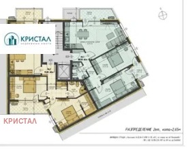 2 bedroom Komatevo, Plovdiv 1