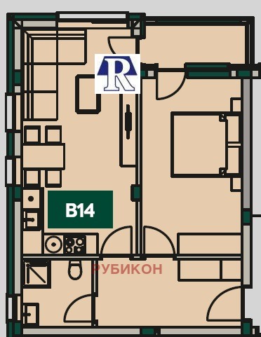 À vendre  1 chambre Pleven , Mara Dentcheva , 72 m² | 71893423 - image [5]