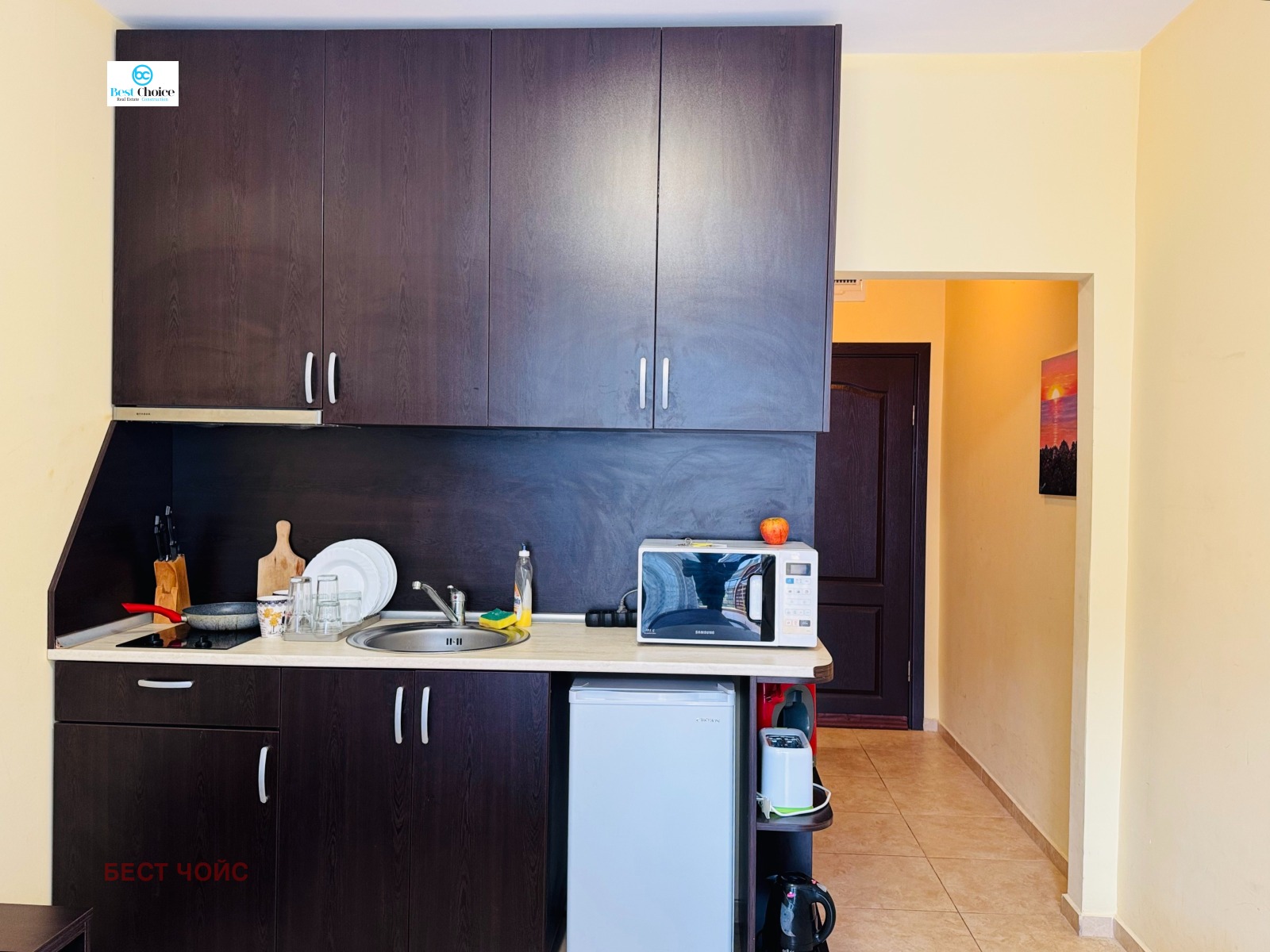 Продава 1-СТАЕН, гр. Свети Влас, област Бургас, снимка 4 - Апартаменти - 55231215